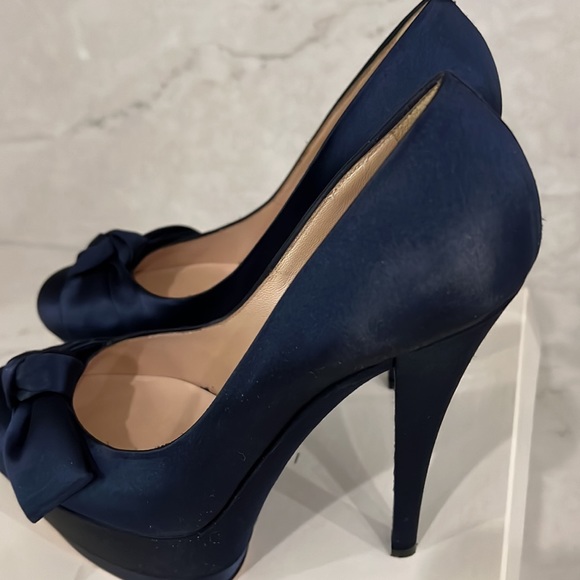Casadei Satin Platform Shoe - Picture 3 of 5